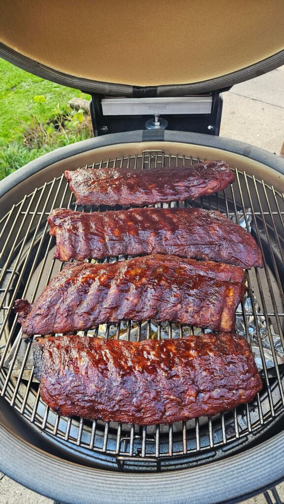 First cook on my Big Joe ii First cook on my Big Joe ii