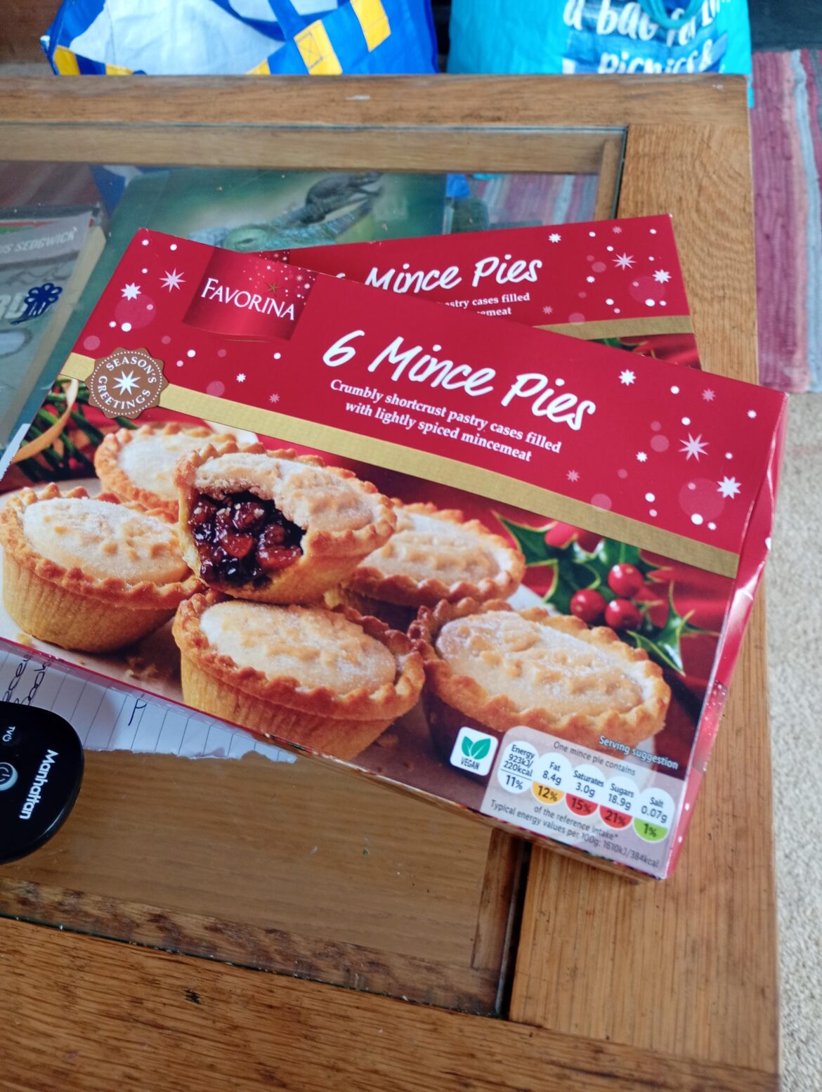 So is it too early for mince pies....?