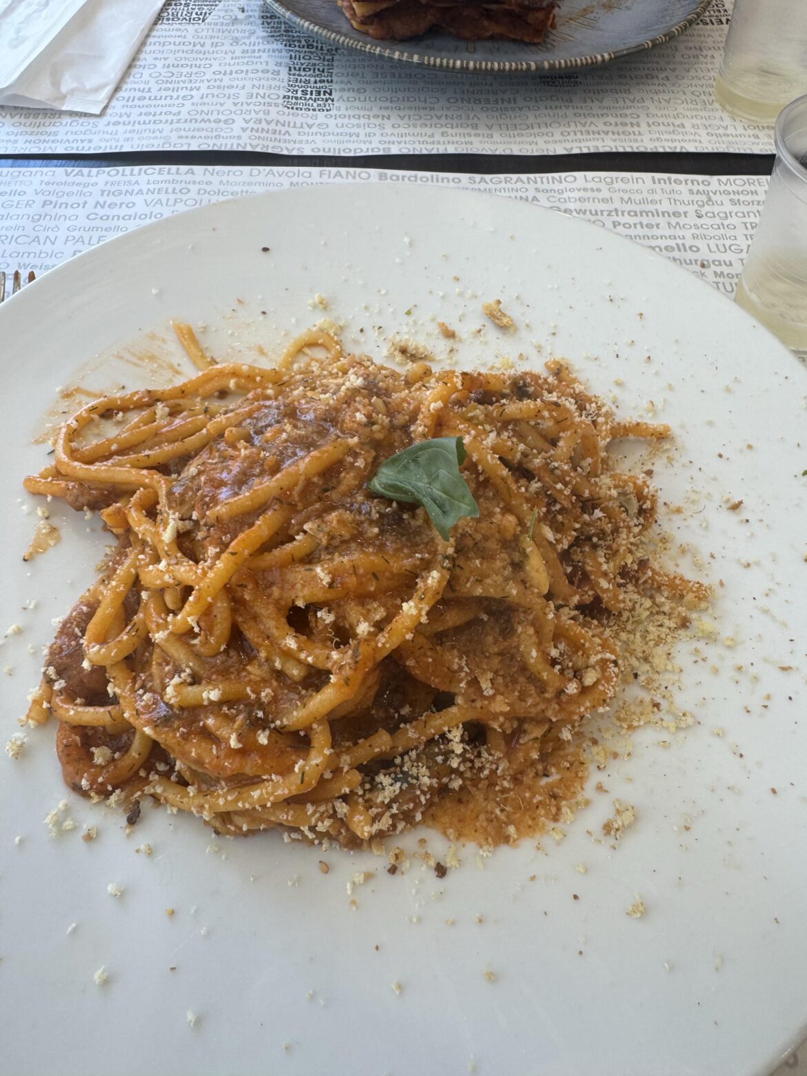 Pasta con le Sarde, Sciacca, Sicily