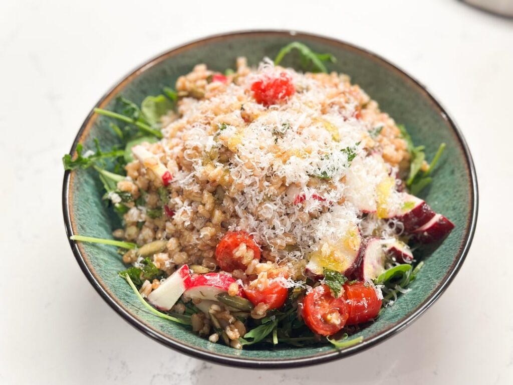 Charlie Bird’s Farro Salad by Melissa Clark for New York Times Cooking