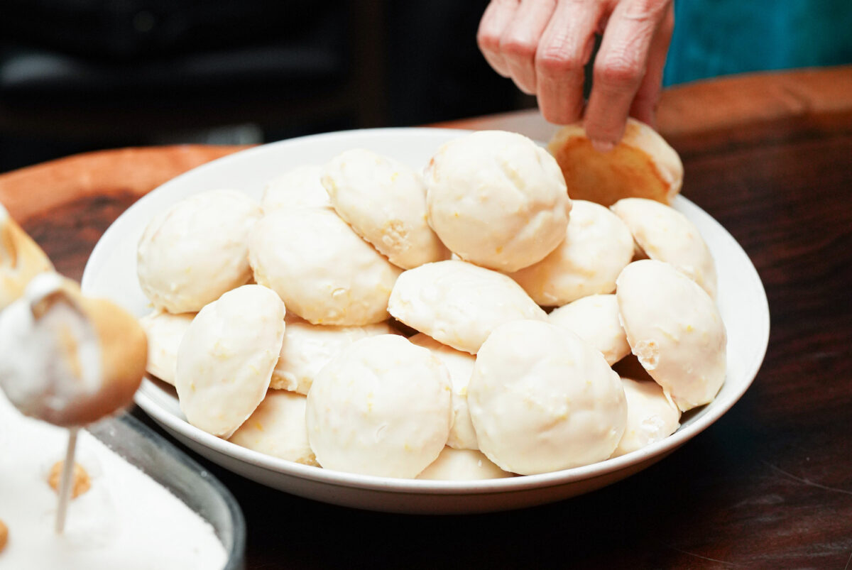 Giadzy Giada De Laurentiis pop-up lemon ricotta cookies