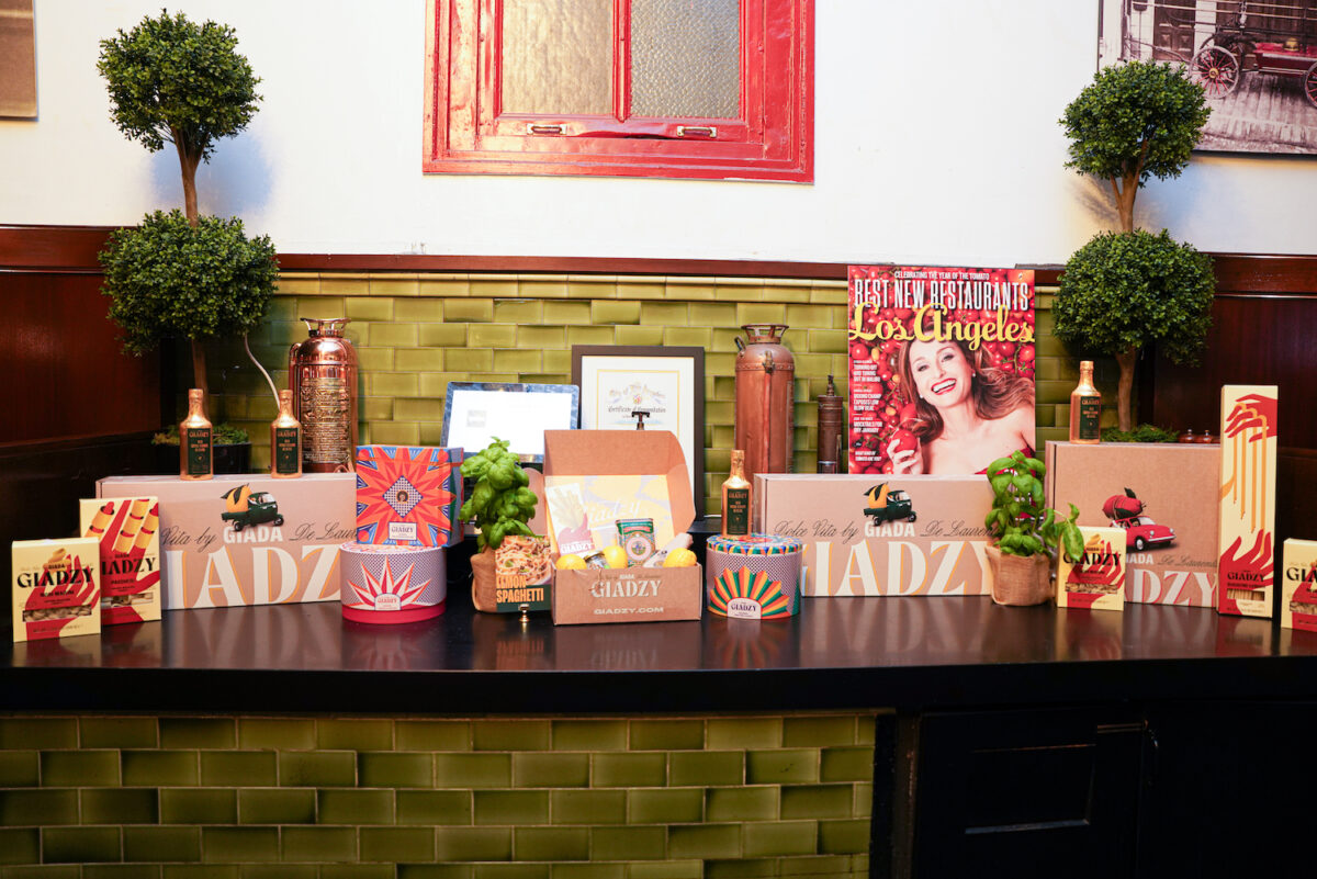 Giadzy Giada De Laurentiis pop-up