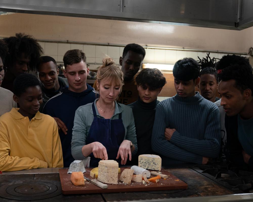 Cheesy … The Kitchen Brigade.