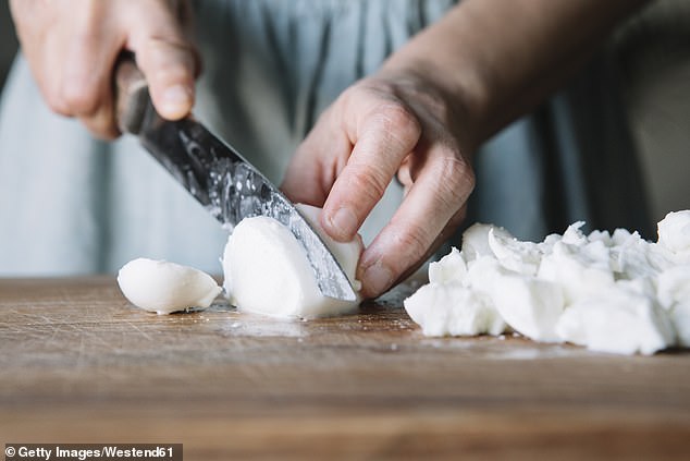 Most mozzarella is pasteurised - but buffalo mozzarella is not, and is therefore not welcome in Britain at the moment