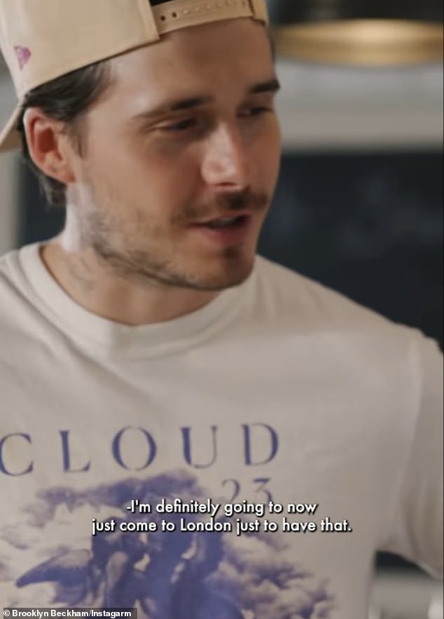 Brooklyn made another thinly veiled jibe at his family during a recent video with renowned chef Michel Roux Jr. as the Beckham feud rumbles on