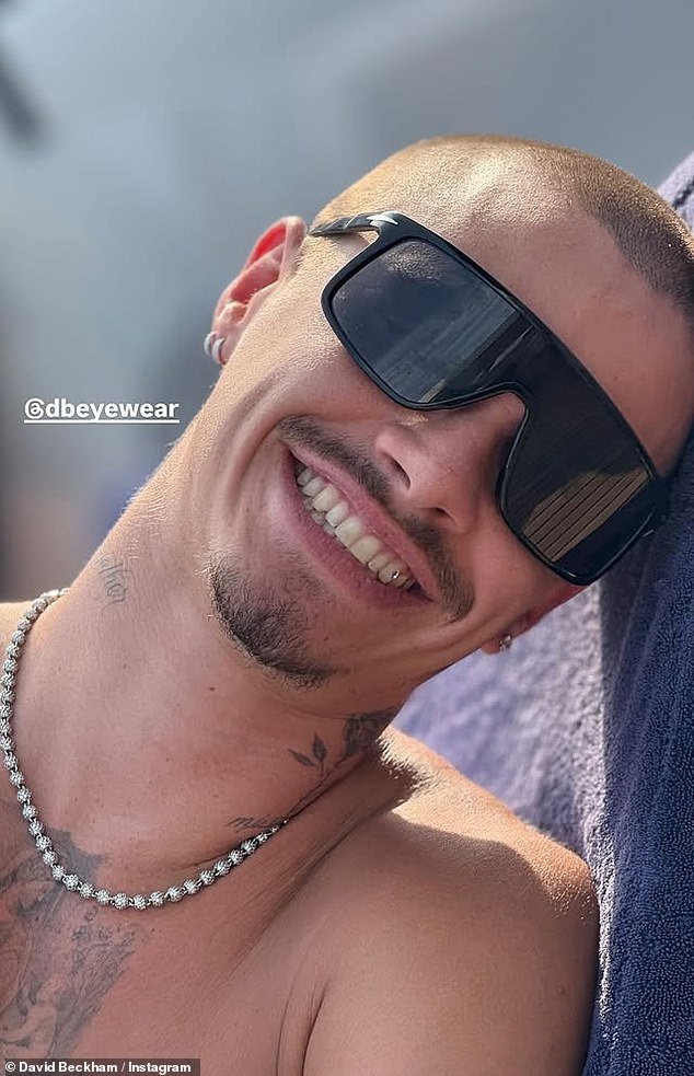 Romeo and his dad David has a particularly close bond amid the rift, with the pair showing off their striking resemblance on Instagram on Saturday