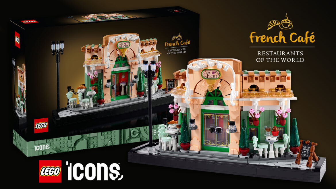 LEGO 10362 French Café is the first Icons Restaurants of the World series LEGO 10362 French Café is the first Icons Restaurants of the World series