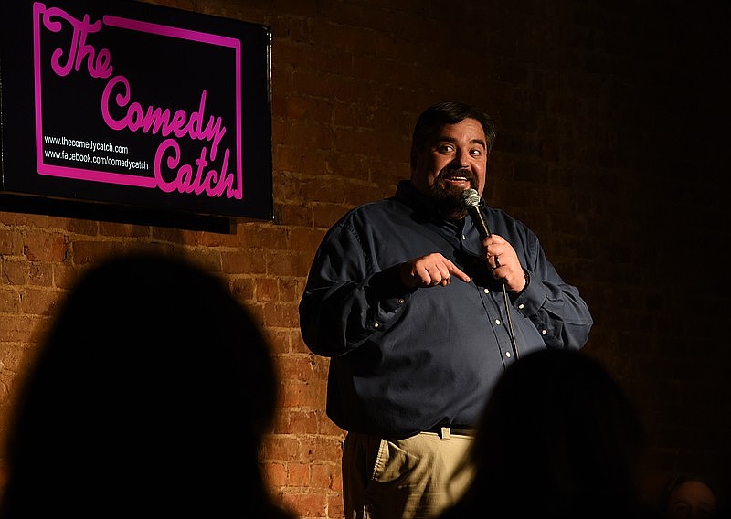 Staff File Photo / Moody Molavi will be among the comedians paying tribute Sept. 7, 2025, as The Comedy Catch marks 40 years as a Chattanooga entertainment destination.