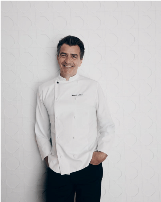 Yannick Alléno, the world’s most Michelin-starred chef in 2025, has been appointed to lead the Monsieur Dior restaurant at 30 Montaigne, Dior’s Paris flagship.
