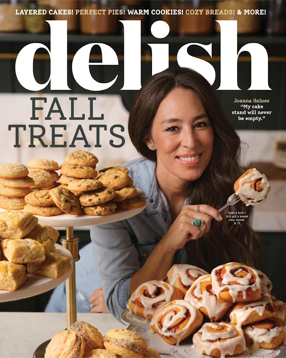 joann gaines fall treats magazine cover
