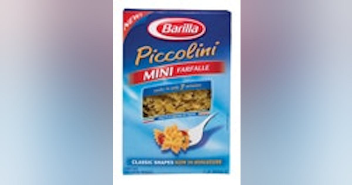 New Food Products: Barilla Piccolini Designed for Family Meals New Food Products: Barilla Piccolini Designed for Family Meals