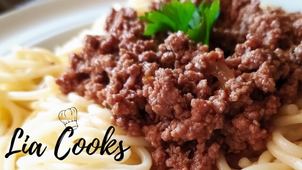 Η τέλεια σάλτσα κιμά για κάθε φαγητό / The Perfect Ground Beef Sauce for Every Dish | Lia Cooks GR