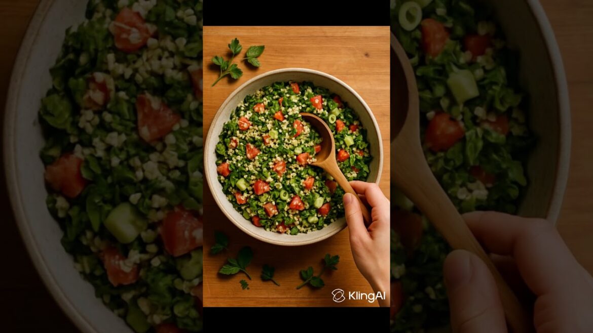 Lebanese Tabbouleh Salad | Fresh & Healthy Recipe Lebanese Tabbouleh Salad | Fresh & Healthy Recipe