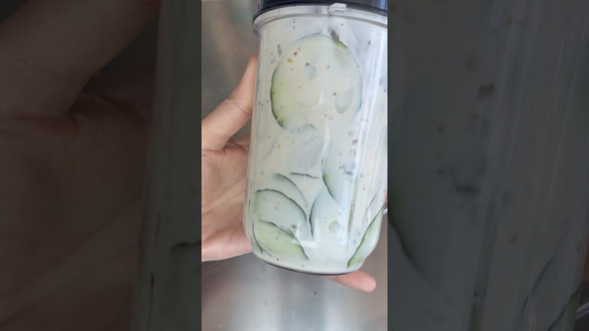 Viral Cucumber Salad in 5 Minutes - it’s So Refreshing #salad #cucumber #recipe #saladrecipe