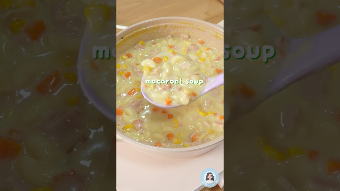Jollibee Style Macaroni Soup #macaronisoup #easyrecipe #souprecipe