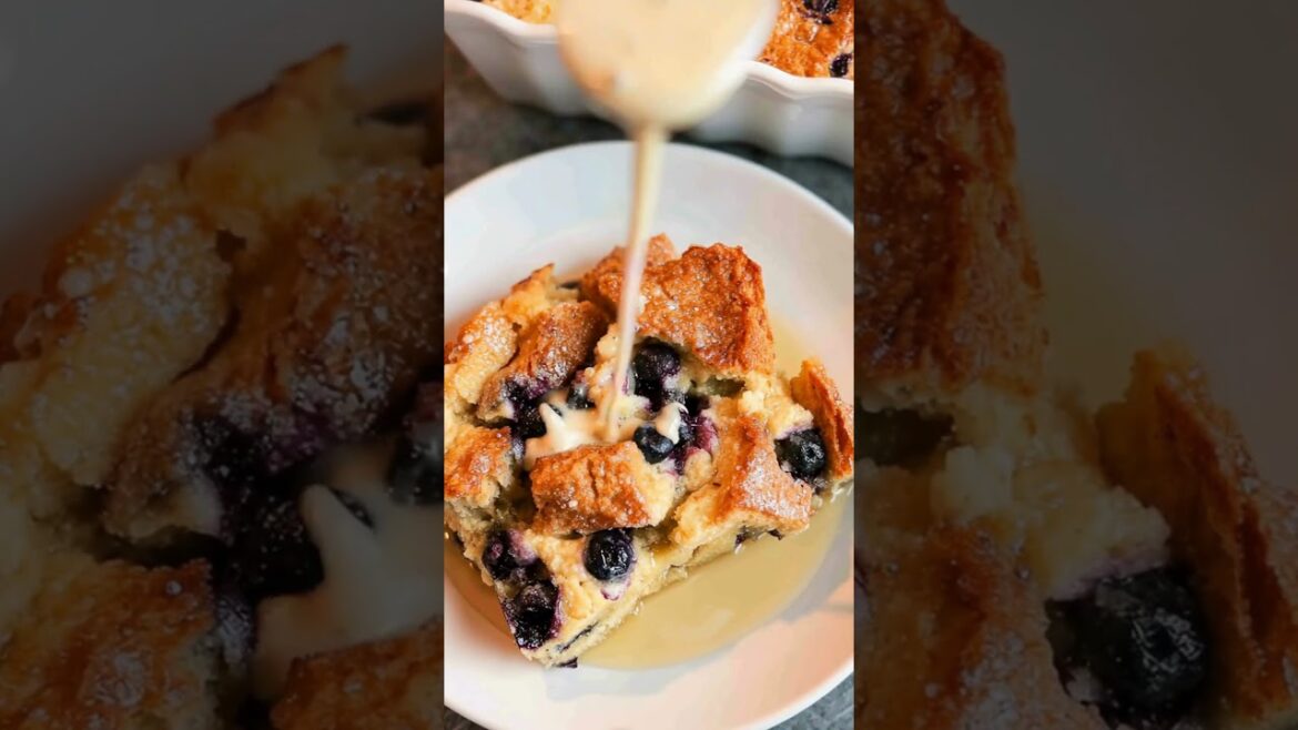 Easy Baked Blueberry French Toast Casserole (Make-Ahead Brunch!)