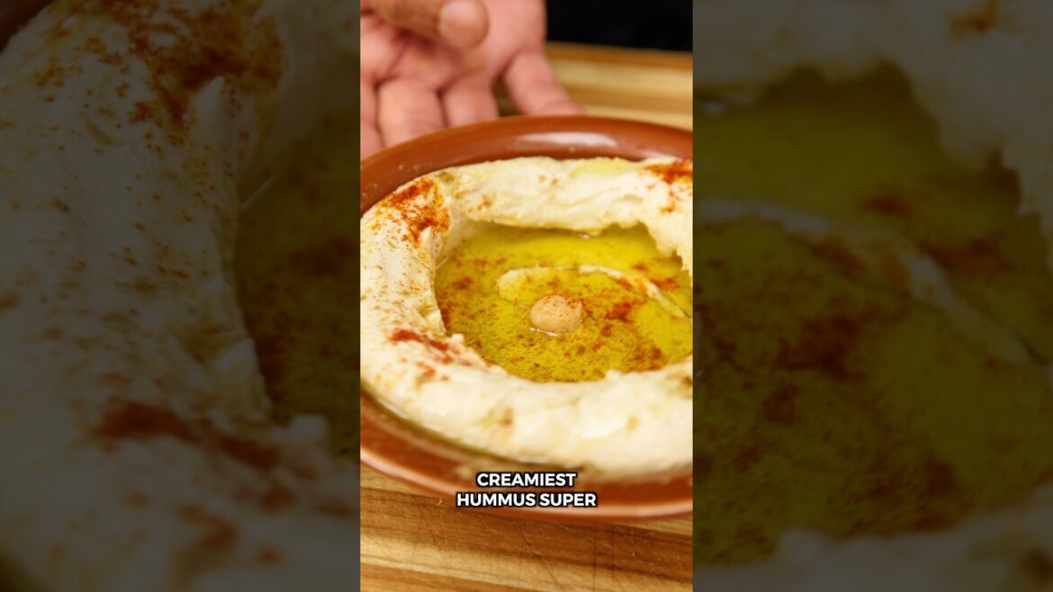 How to Make the Creamiest Hummus at Home