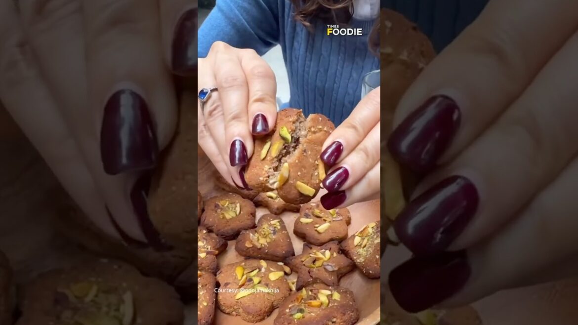 Pooja Makhija shares her easy & healthy Almond cookies recipe #shorts #almondcookies