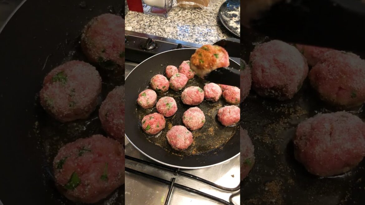 Easy Greek Style Homemade Meatballs