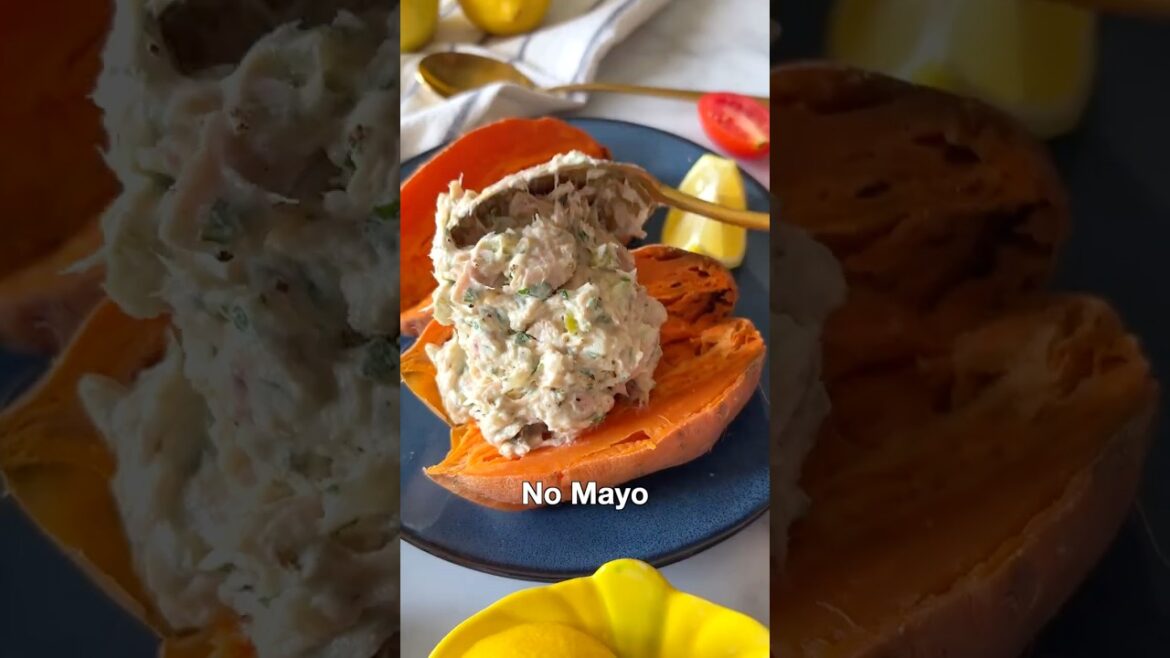 Healthy Tuna Salad with Greek Yogurt