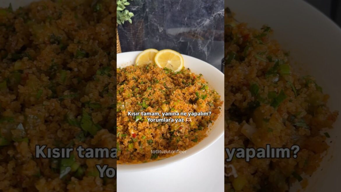 En Lezzetli Kısır Nasıl Yapılır? Demleme usulü kısır nasıl yapılır? #kısır #günmenüsü En Lezzetli Kısır Nasıl Yapılır? Demleme usulü kısır nasıl yapılır? #kısır #günmenüsü