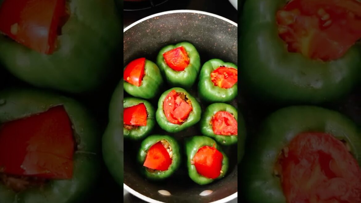 Turkish Food Dolma Biber