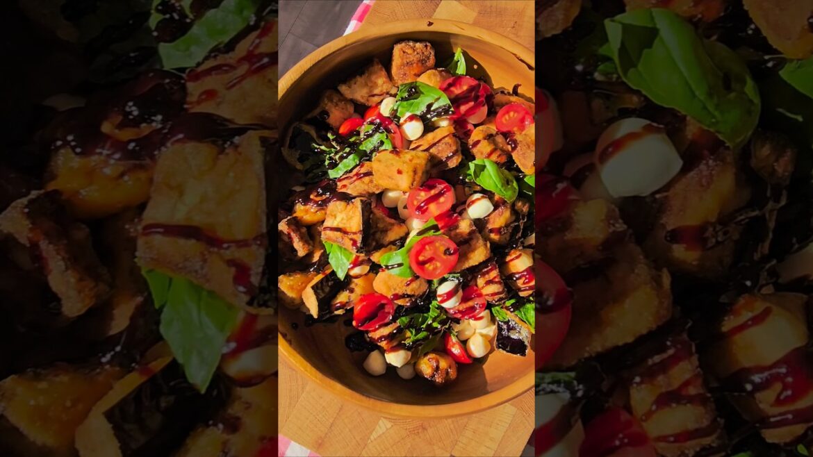 Çıtır patlıcan salatası