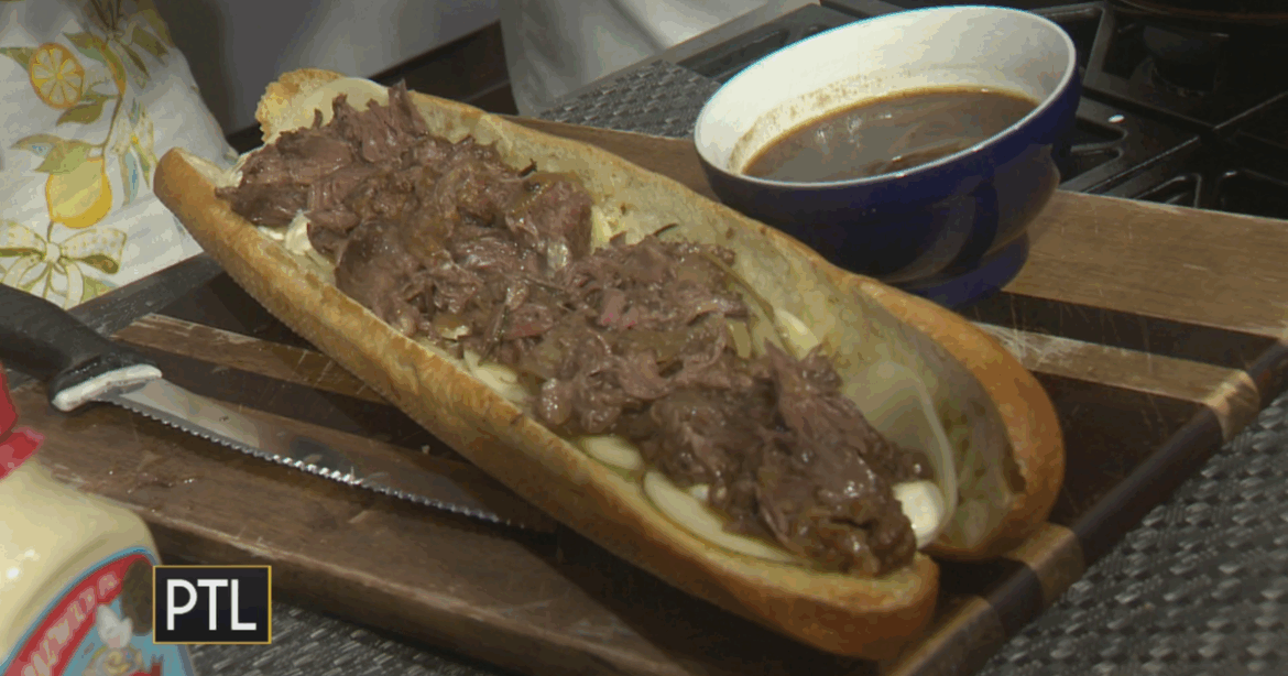 French Dip Sandwich recipe | Cooking Corner French Dip Sandwich recipe | Cooking Corner