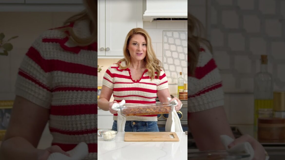 Ooey, GOOEY Cinnamon Roll Casserole #shorts