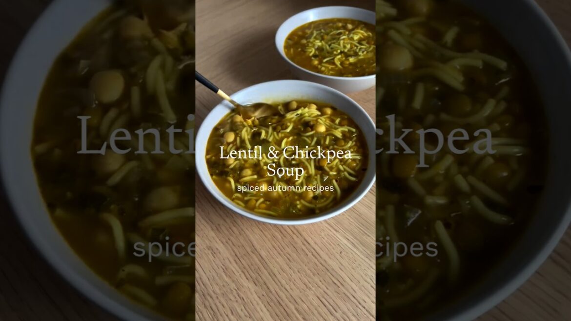 Spiced, hearty lentil & chickpea soup @noa.shapiro Spiced, hearty lentil & chickpea soup @noa.shapiro