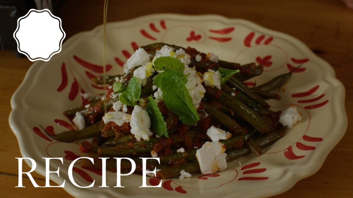 Mediterranean Braised Green Beans with Ella Mittas