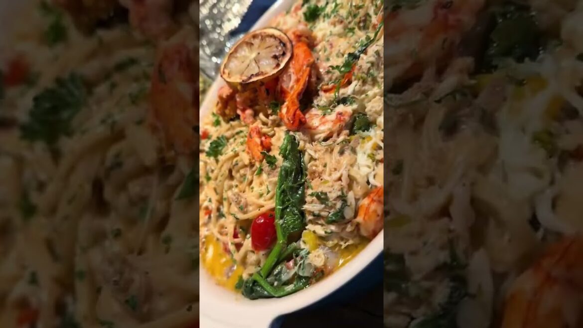 Fine Dining at Home: Italian Sausage & Seafood Pasta Recipe Fine Dining at Home: Italian Sausage & Seafood Pasta Recipe