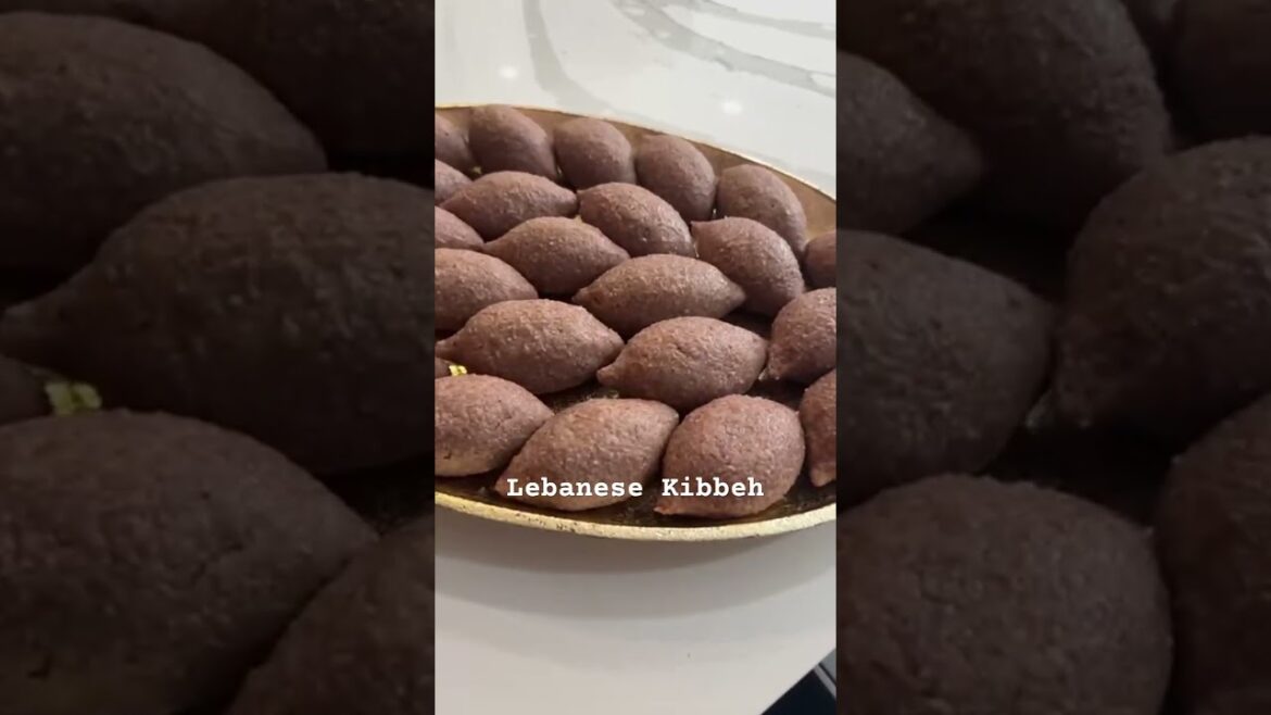 Lebanese style Kibbeh #lebanon #kibbeh #lebanesefood #canada #fairuz #lebaneseincanada