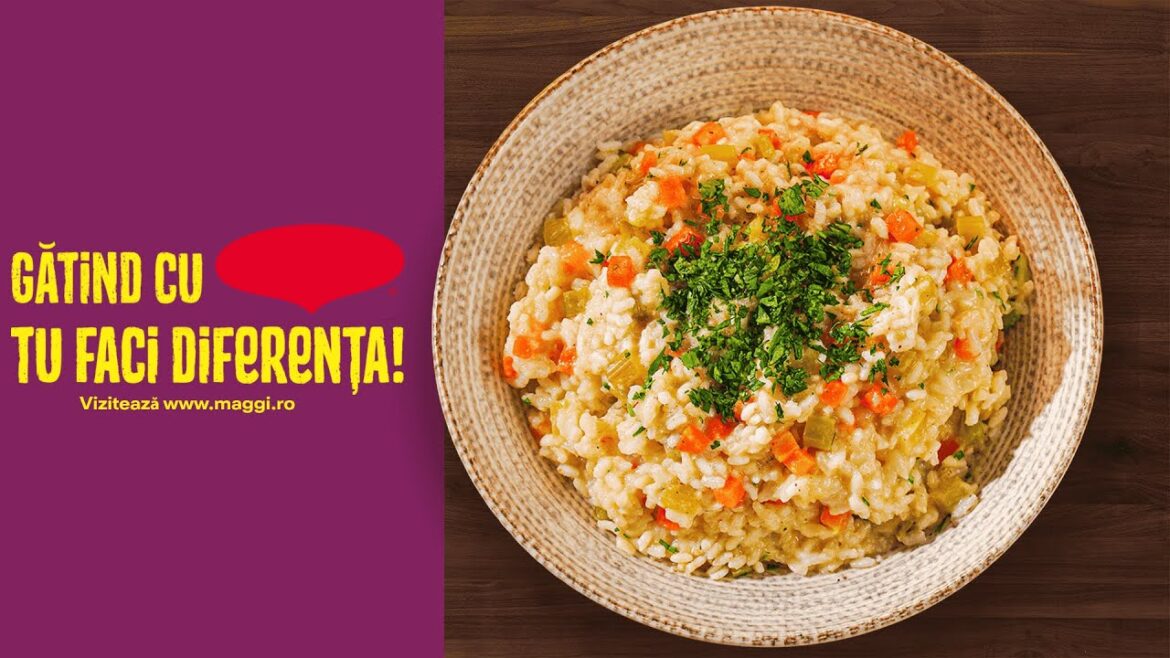 MAGGI – Risotto cu legume