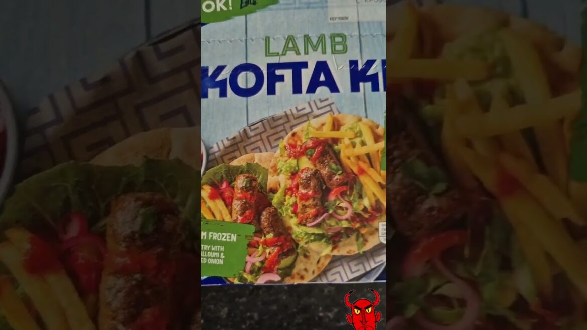 Lamb kofta kit from ALDI