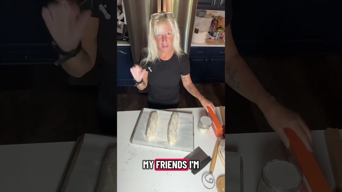 Sourdough Demi Baguettes the easy way #Sourdough #DemiBaguette #baking #bread