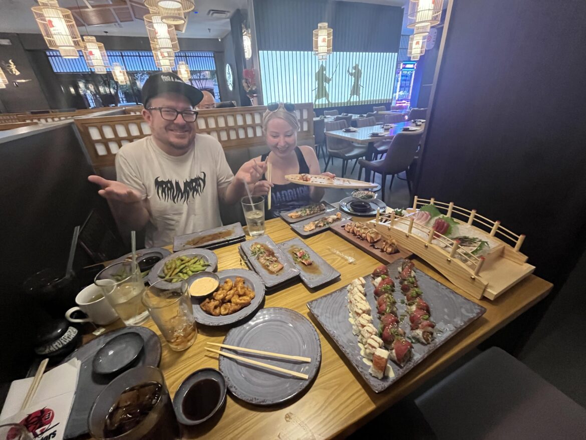 Sushi Warriors in the triangle Sushi Warriors in the triangle