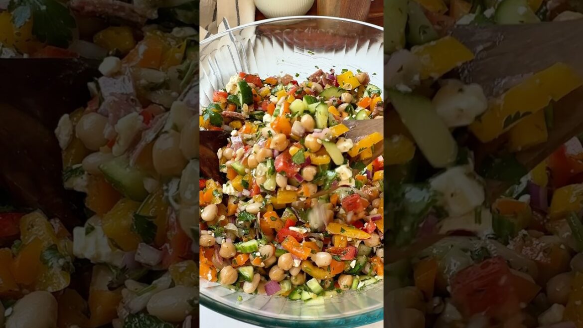 Viral Dense Bean Salad | Eating Bird Food #beans #beansalad #highfiberfoods #highprotein