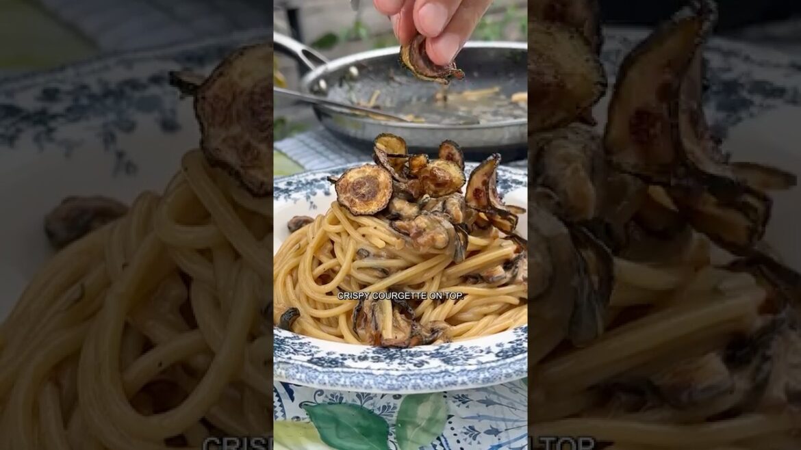 Spaghetti alla Nerano - Fried Zucchini Pasta