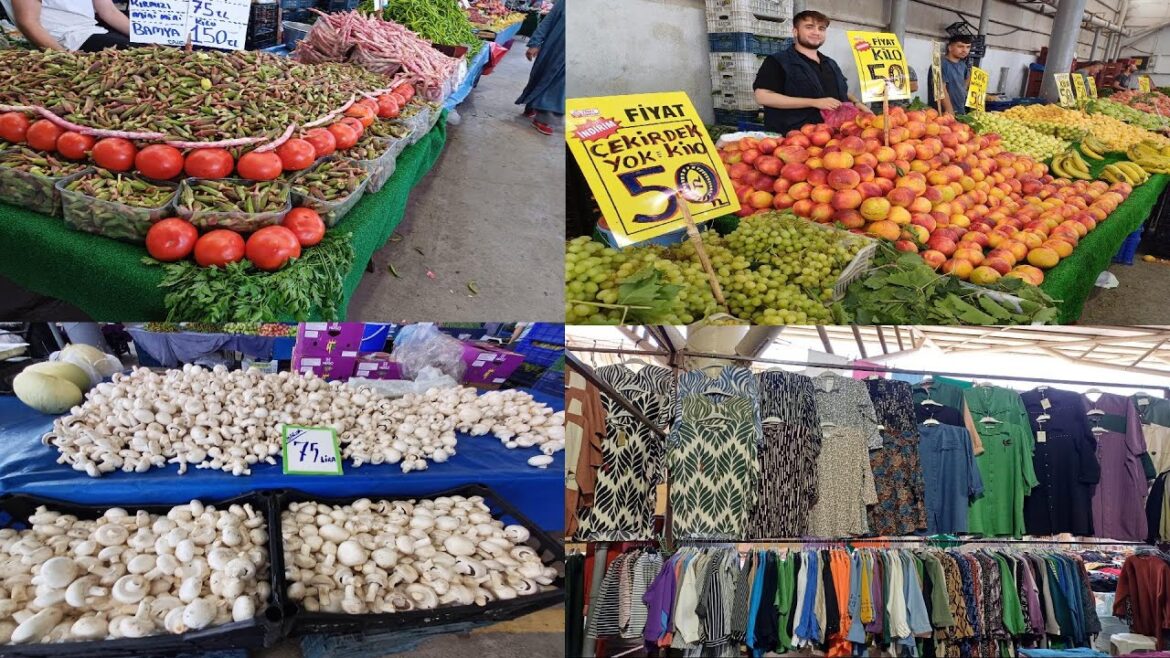 İZMİRDE SEMT PAZARLARI GÜNCEL FİYATLAR BOZYAKA PAZAR FİYATLARI