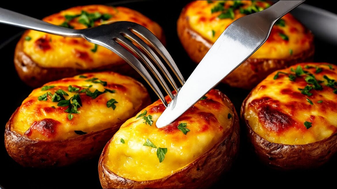 Stuffed Potatoes with Cheese | So Delicious & Easy Recipe Everyone Will Love! Stuffed Potatoes with Cheese | So Delicious & Easy Recipe Everyone Will Love!