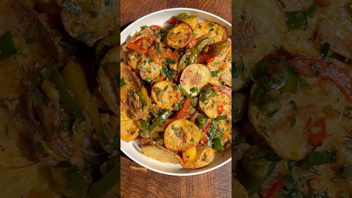 Crispy Potato Salad - Turkish Inspired