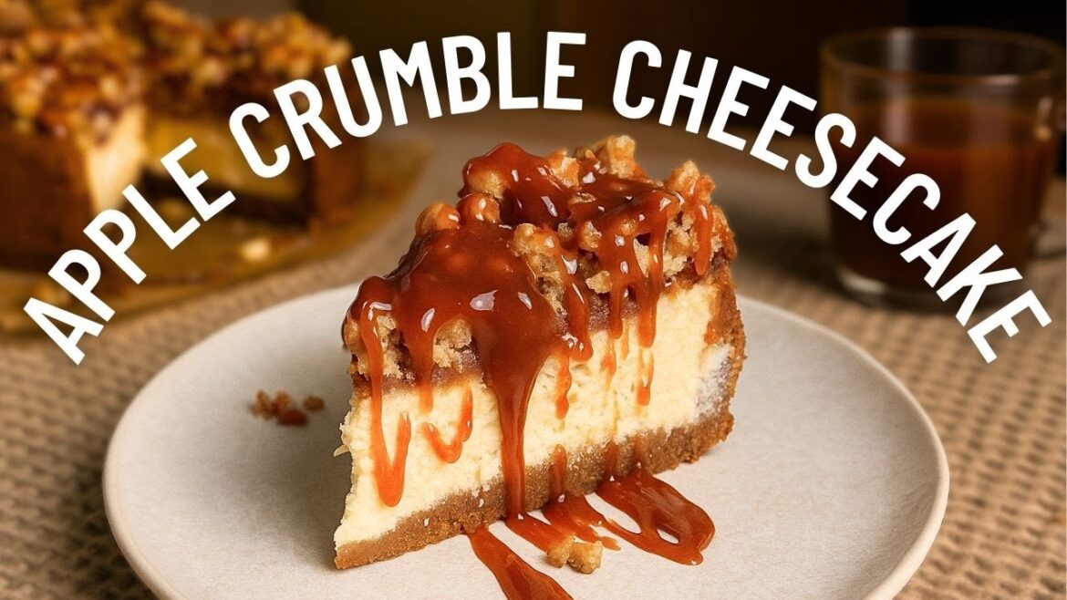 Easy Apple Crumble Cheesecake Recipe