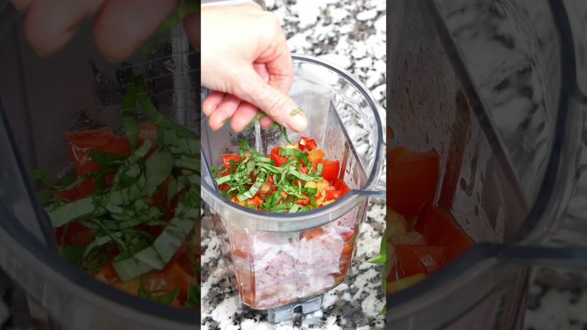 Tomato Basil Soup in a Blender?! You Have to Try This Tomato Basil Soup in a Blender?! You Have to Try This