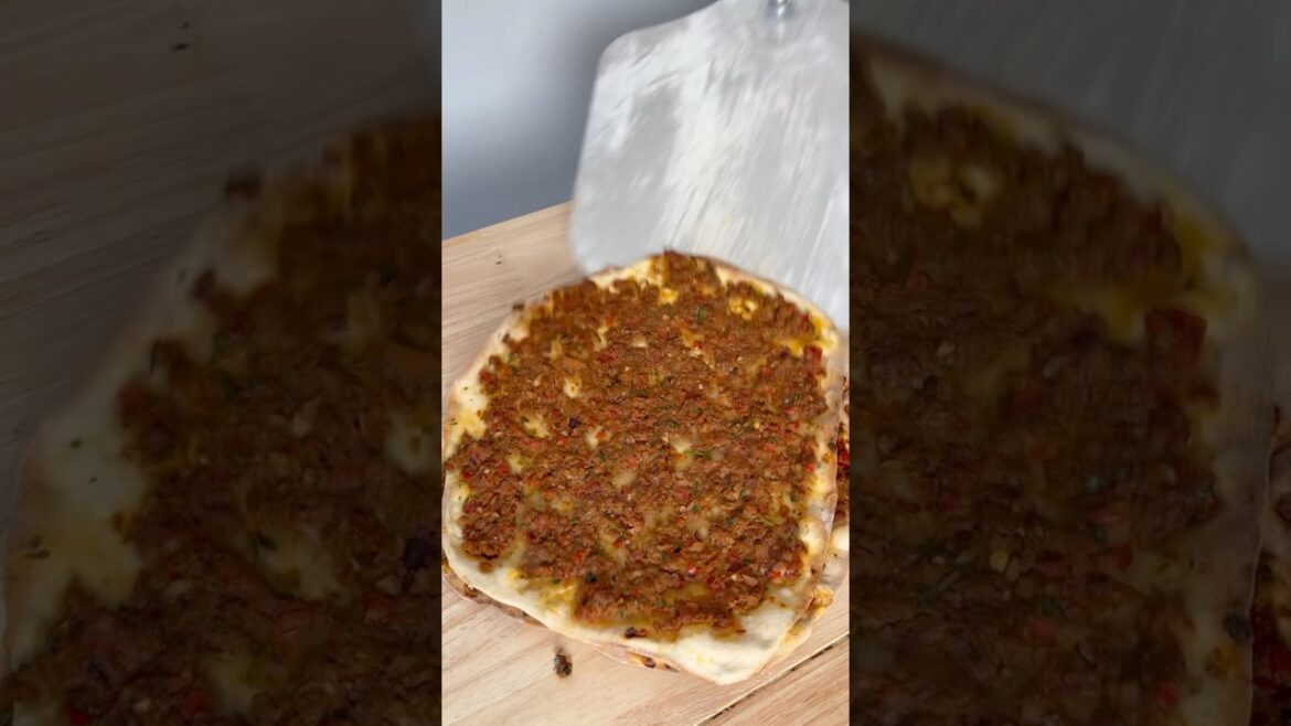 Homemade Lahmacun | Authentic Turkish Pizza Recipe
