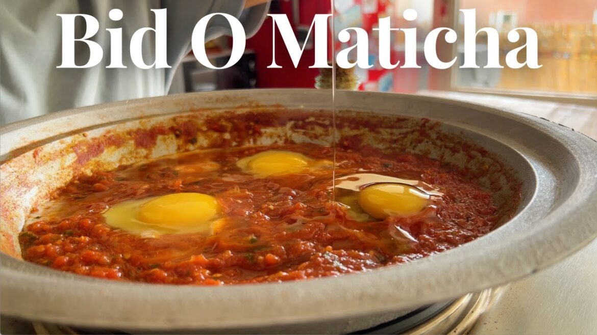 Bid o Maticha – Classic Moroccan Eggs and Tomatoes Dish