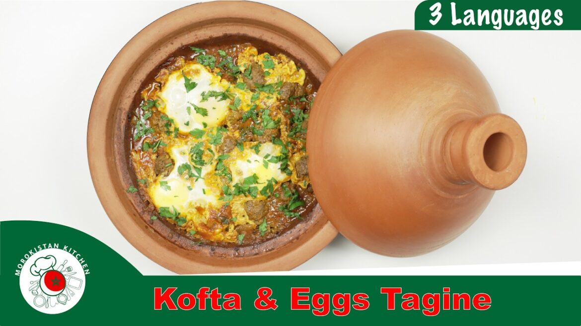 Authentic Kofta Tagine with Eggs | Juicy Spiced Meatballs in Rich Tomato Sauce by Morokistan Kitchen