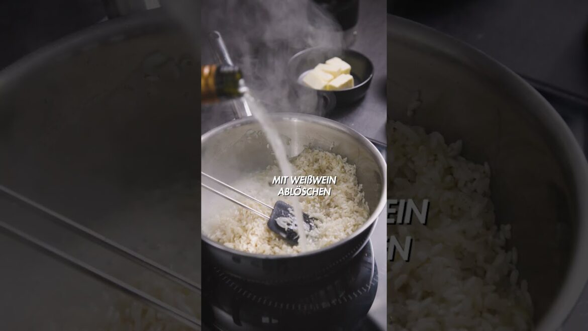 SPRING - Risotto mit Ziegenkäse und Spinat | Rezept