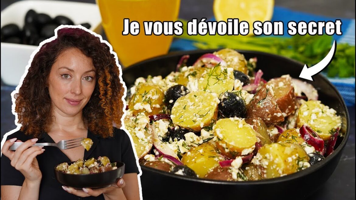 Salade de pommes de terre grecque: votre nouvelle recette fétiche