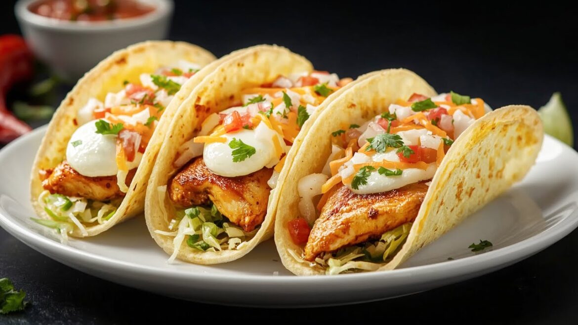 How to Make Tasty Chicken Tacos at Home! Better than Restaurant